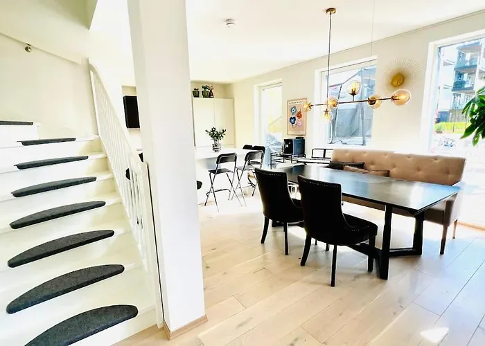 公寓 Dvergsnes Modern Townhouse *