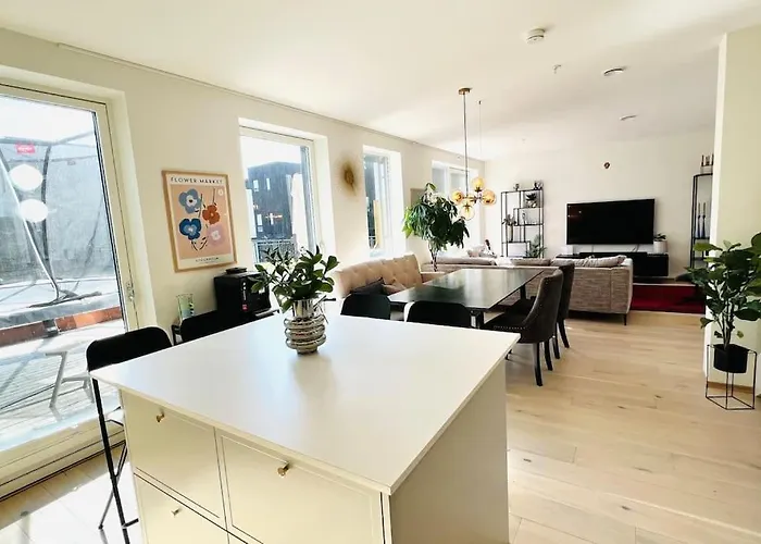 公寓 Dvergsnes Modern Townhouse *